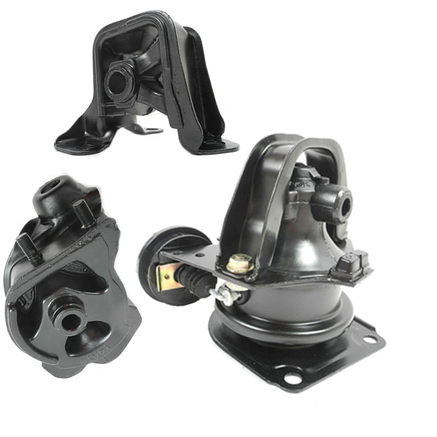 Set 3 Engine & Trans Mount For 1994-1997 Honda Accord 2.2L 6528 6587 6531