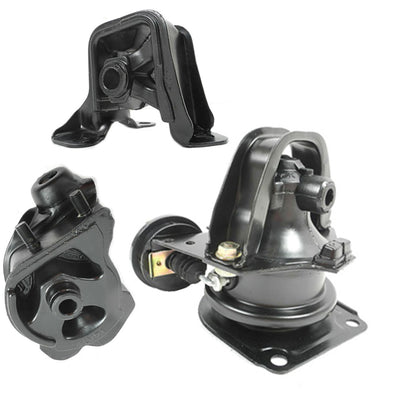 Set 3 Engine & Trans Mount For 1994-1997 Honda Accord 2.2L 6528 6587 6531