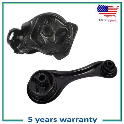 2PCS Torque Strut & Trans Mount For 1990-1993 Honda Accord 2.2L 6519 6509 Manual
