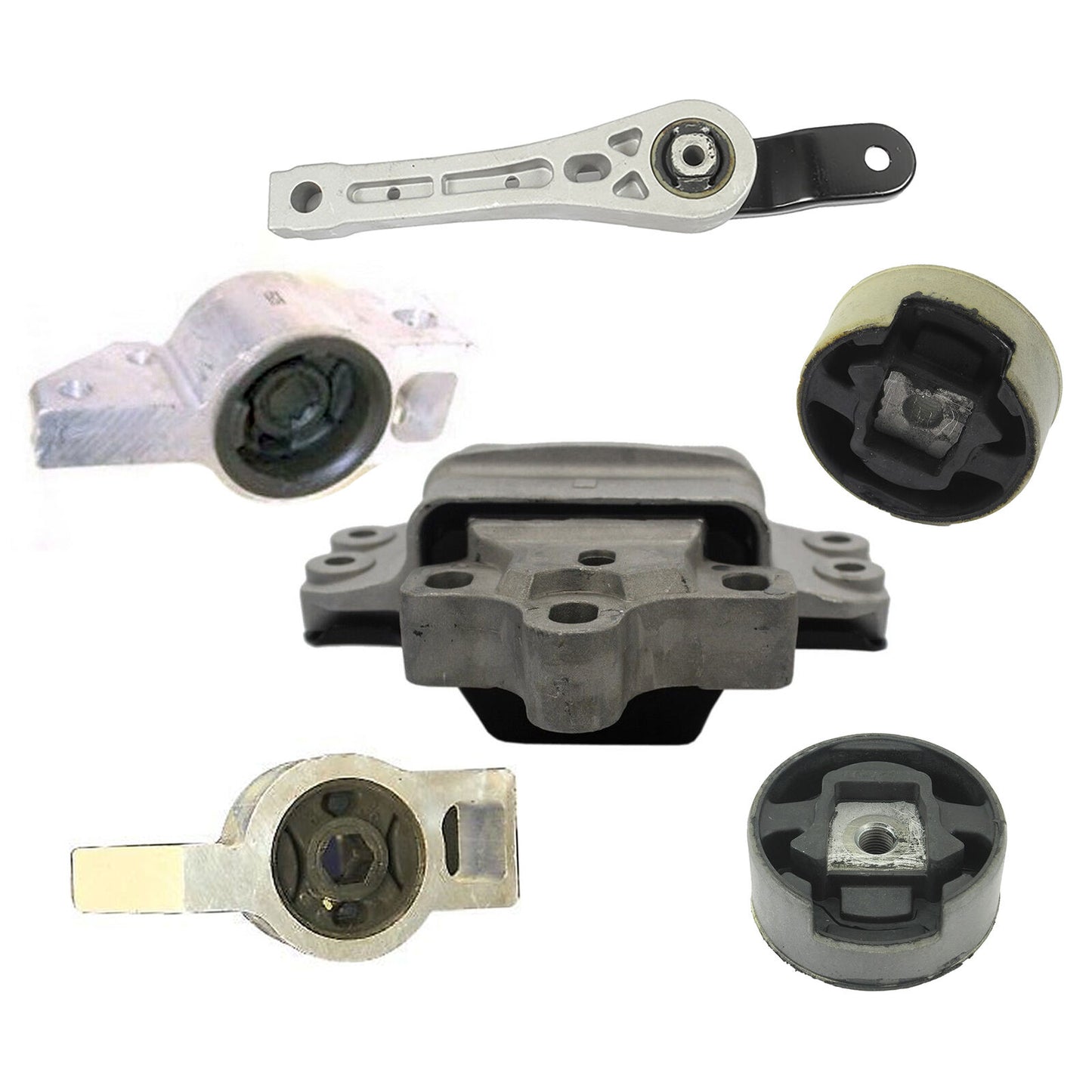 Set 6PCS Motor @ Getriebe Halterung Für Audi A3 Volkswagen Gti Jetta 2.0L