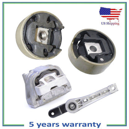 Set 4 PCS Engine & Torque Strut Mount For 06-12 Volkswagen Passat,Passat CC 3.6L