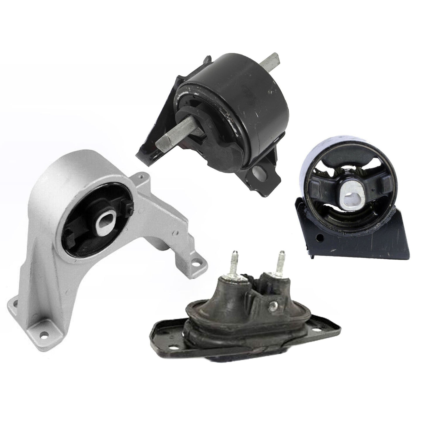 Set 4 PCS Engine Motor & Auto Trans Mount For 11-19 Dodge Journey 3.6L V6 AWD