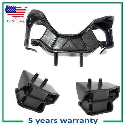 3PCS Motore & Trans Montante For MT 95-04 Subaru Legacy 00-04 Outback 2.5L