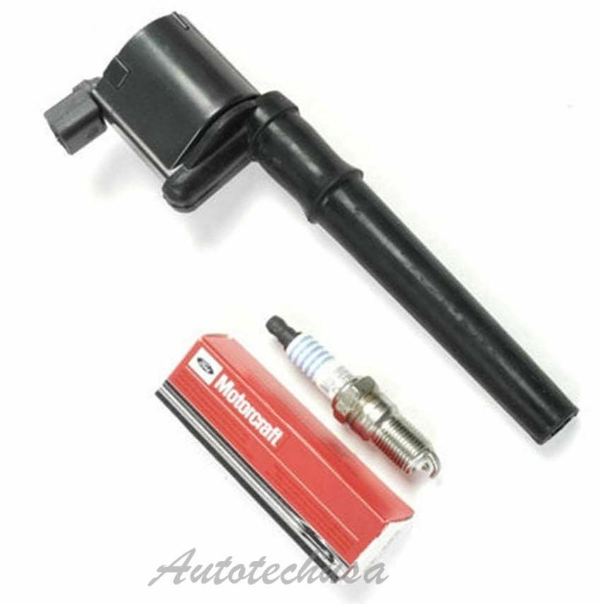 Per Ford Lincoln Set Di 1 Accensione Bobina DG512 Con Spina SP493 IC052 B254