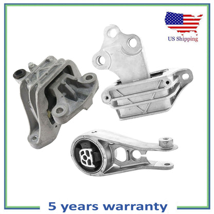 Set 3PCS Motore & Auto Trans Montante Per 2018-2022 Chevrolet Equinox 1.5 Fwd