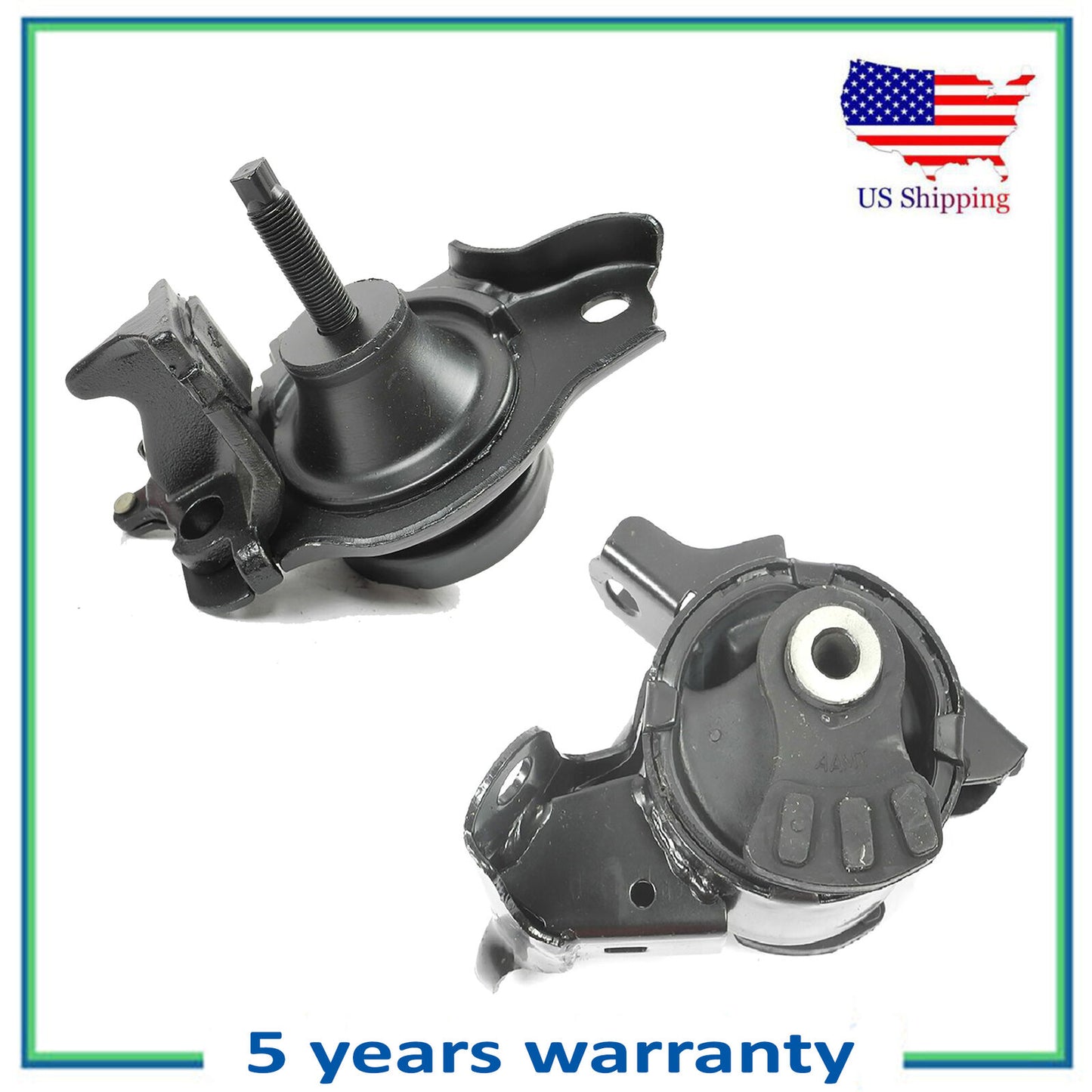 2PCS Engine Motor & Trans Mount For 2007-2008 Honda Fit 1.5L Manual AM500 4538