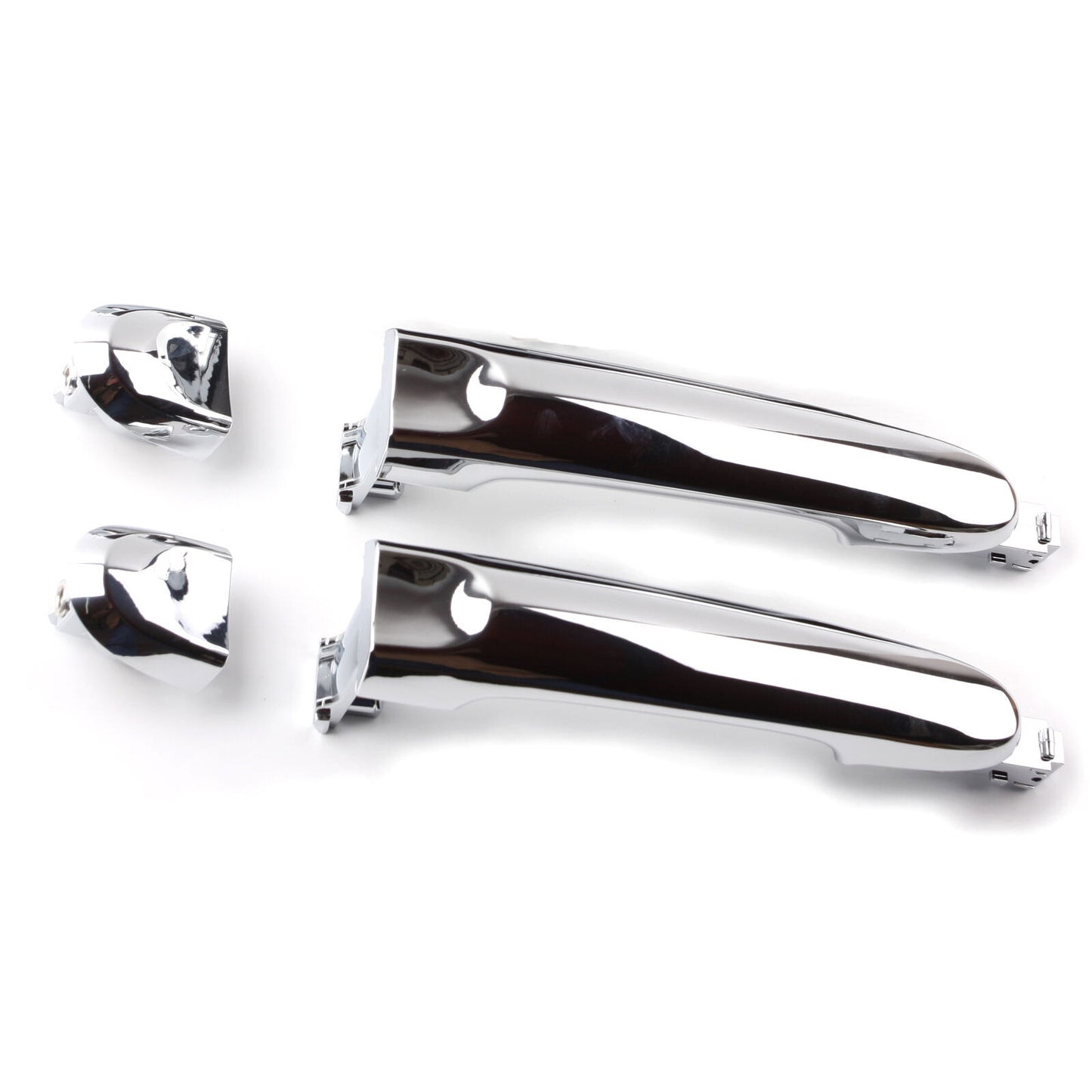 Rear Left & Right Set Outside Door Handle Chrome For New Nissan Cube Juke Versa
