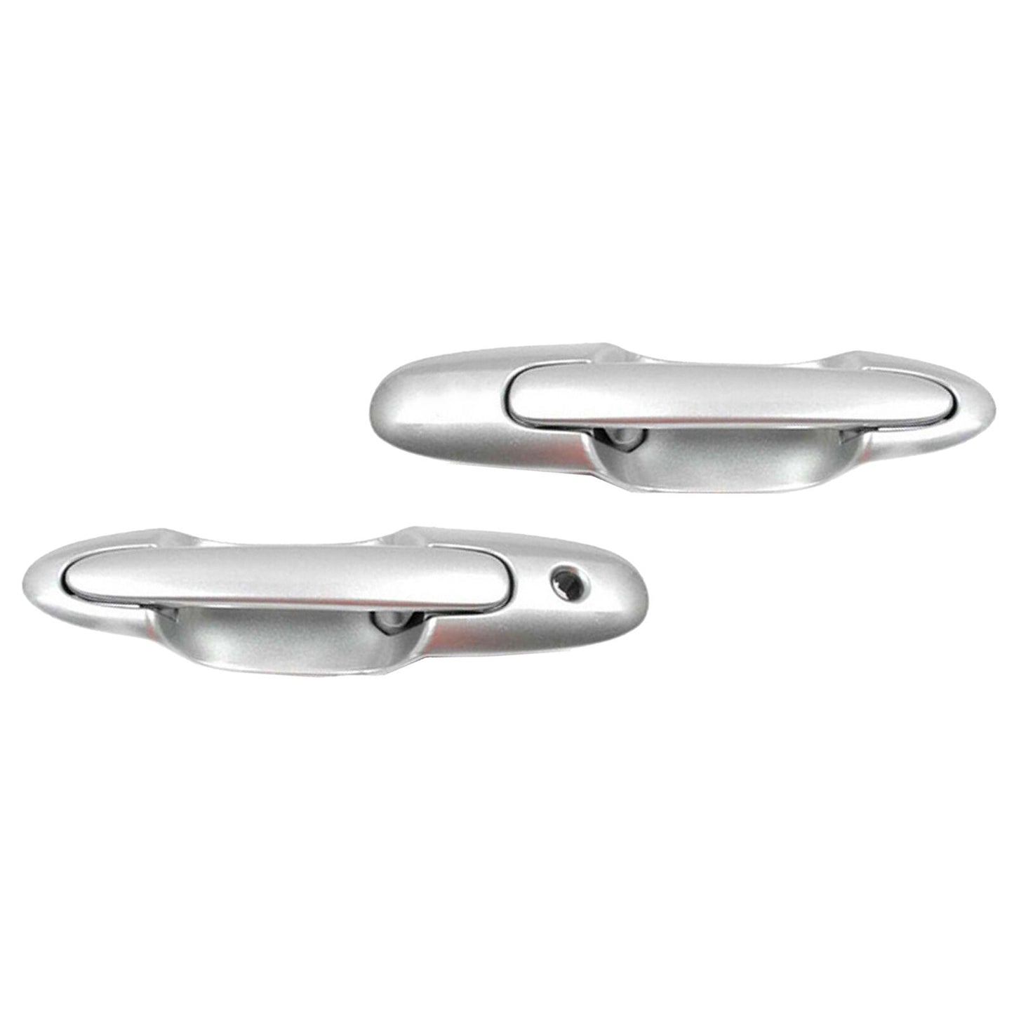 Front Outside Outer Door Handle 2PCS For 2000-2006 Mazda MPV Cerrion Silver 24V