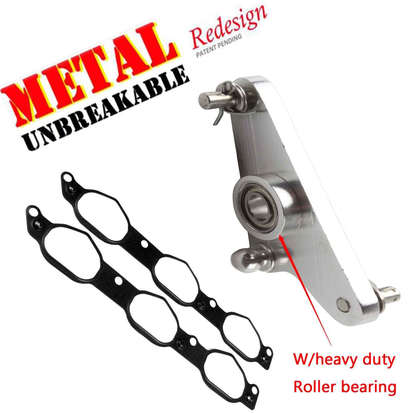 Métal Air Collecteur Réparation Kit Set Avec / Roulement Pour Benz E350 GL450