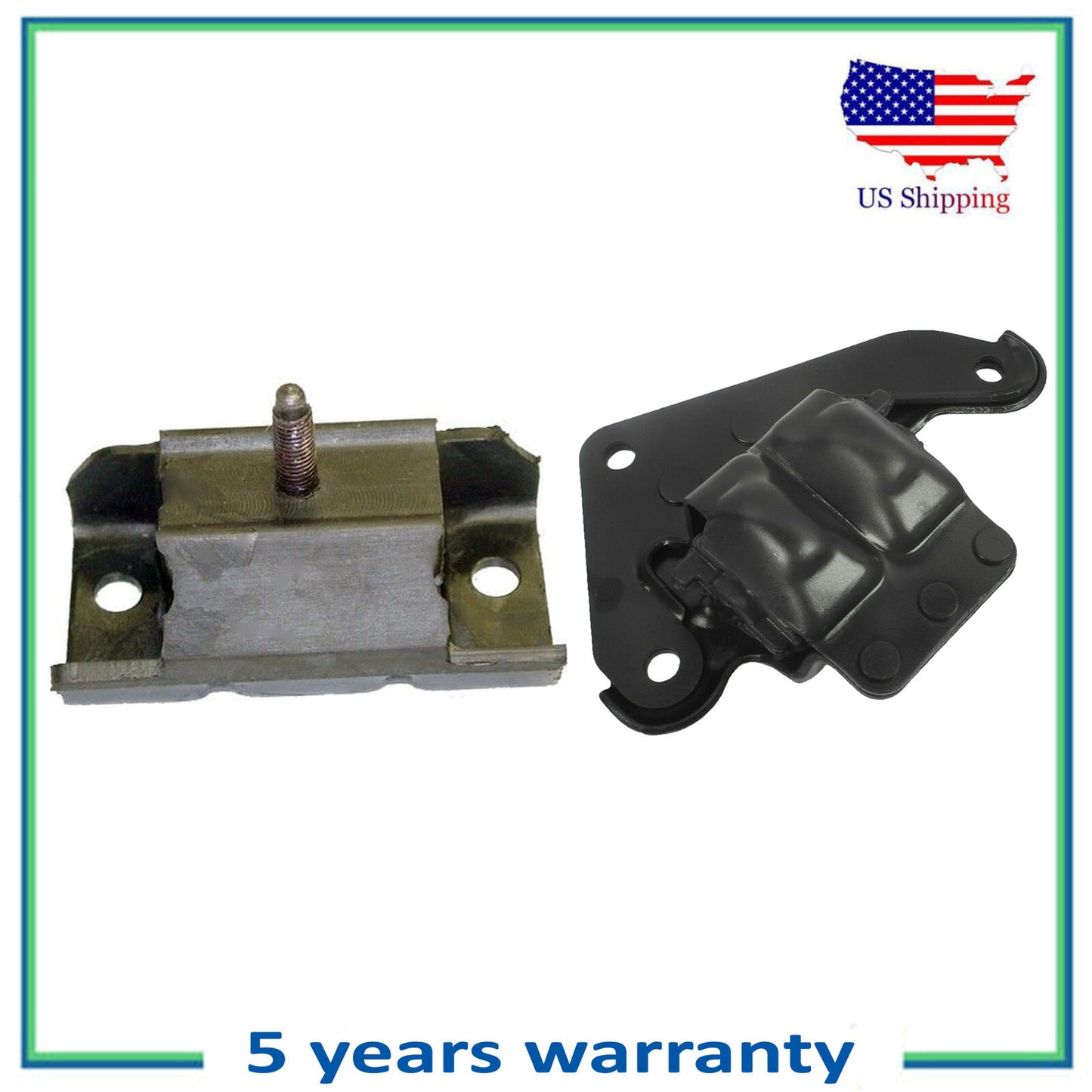 5320 2811 Engine Motor & Trans Mount SET 2PCS For 93-97 Pontiac Firebird 5.7L