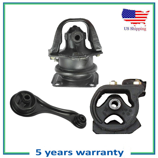 3PCS Pz Per 90-93 Honda Accord 2.2L Motore & Trans Montante 6547 6519 6509
