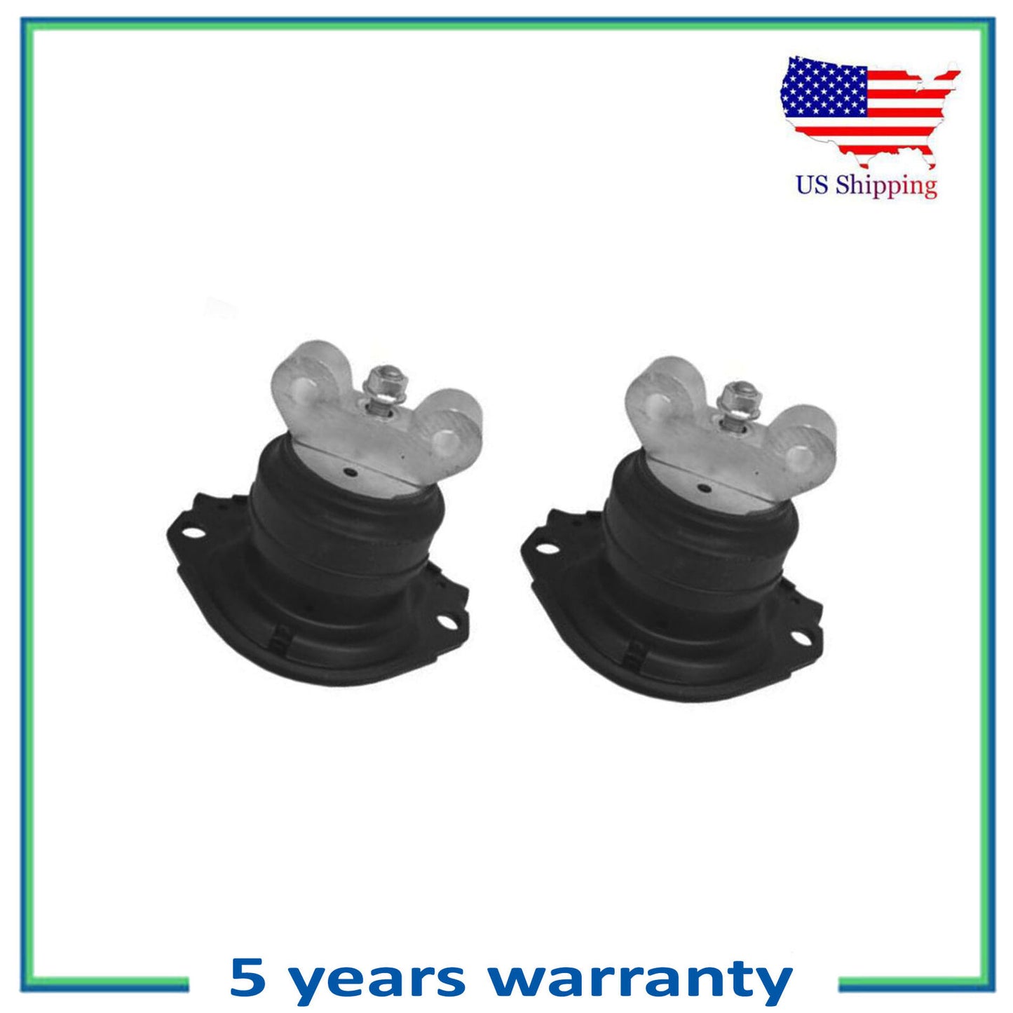 Engine Motor Mount For 11-20 Chrysler 300 Dodge Challenger 3.6L 5.7L 5522 2 2PCS