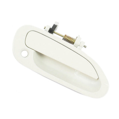 Front Pair Set Outside Door Handle For 98-2002 Honda Accord NH578 Taffeta White