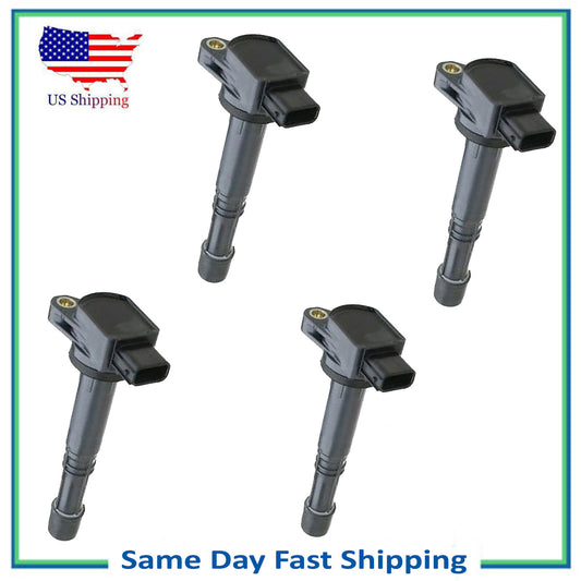 Set 4PCS Ignition Coil For UF311 Honda Accord Civic CR-V Acura RSX 30520-PNA-007
