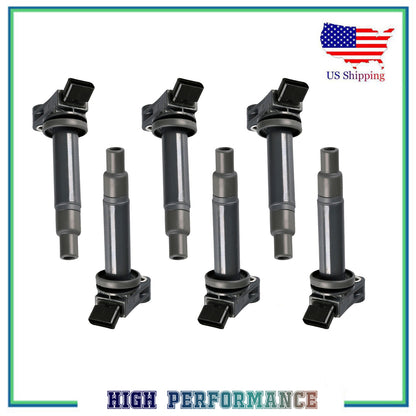 Juego 6PCS Encendido Bobina Para UF267 5057 Toyota Avalon Camry Lexus ES300