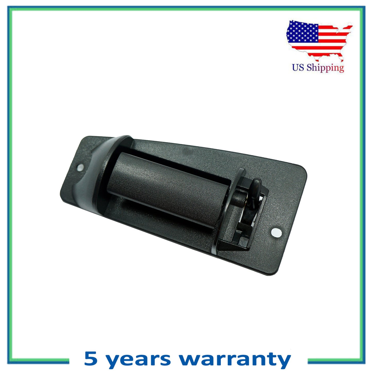 Rear Left Outer Door Handle For 99-07 Chevy/GMC Silverado/Sierra Texture Black
