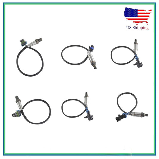 6Pcs Brand New Oxygen Sensor Fits 01 GMC Sierra 1500 C3