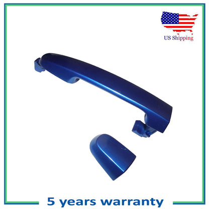 Rear Outer Door Handle For 02-06 TOYOTA Camry Blue Mica 8Q1 W/O Keyhole