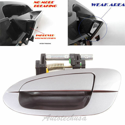 For NISSAN ALTIMA Outside Rear Left W40 GRAY GREY MotorKing Door Handle B3929