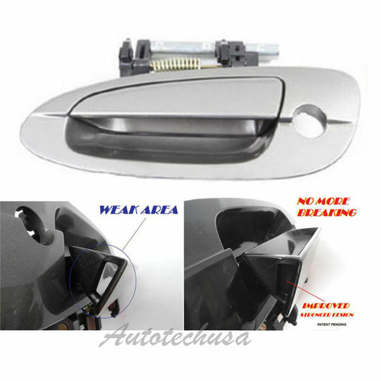 For NISSAN ALTIMA Outside Front Left C43 Greige MotorKing Door Handle B3923