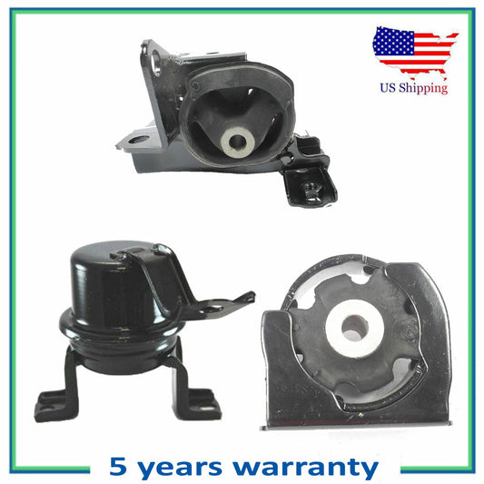 3PCS Engine Motor & Trans Mount For 2001-2003 Toyota RAV4 2.0L 7271 7246 4265