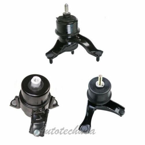 M144 Engine Motor & Trans Mount for 02-06 Camry 04-08 Solara Kit 3PCS for Auto