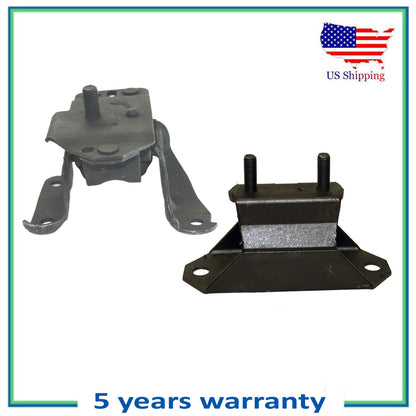Engine Motor & Trans Mount 2784 2997 2PCS Set For 1995 Ford Mustang 3.8L RWD