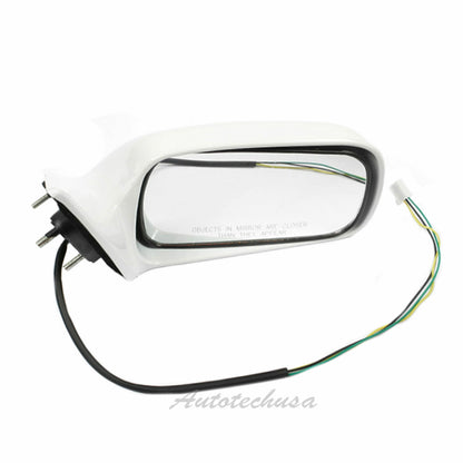Power Mirror Right For 97-01 B658 Toyota Camry WHITE 040 Non Folded non Heated