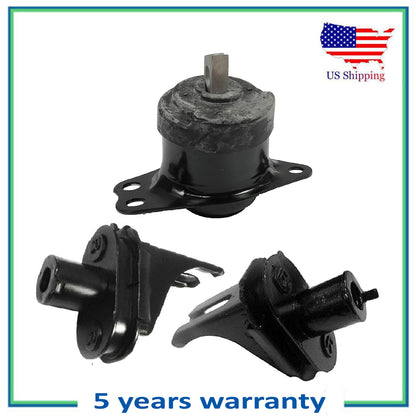 3Pcs Suspensión Subchasis & Derecho Motor Montaje Para 2017 Honda Accord 2.0L