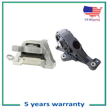 Set 2PCS Moteur & Transmission Automatique Montage Pour 14-17 Buick Regal 2.0L