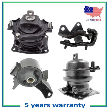 65026EL 4583EL 4558 4587 i-VTEC Motor & Trans Mount For 2007 Honda Odyssey 3.5L