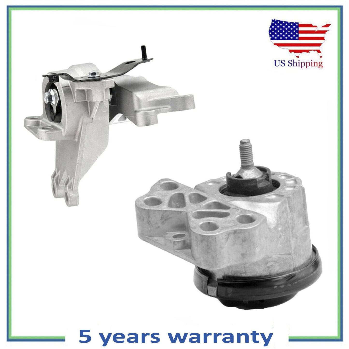 Juego 2PCS Motor & Auto Trans Montaje Para 10-19 Ford Flexible Tauro 3.5L Turbo