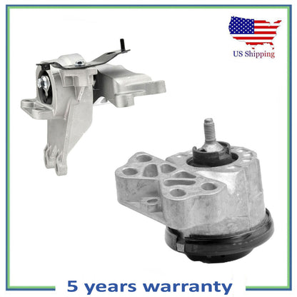 Juego 2PCS Motor & Auto Trans Montaje Para 10-19 Ford Flexible Tauro 3.5L Turbo