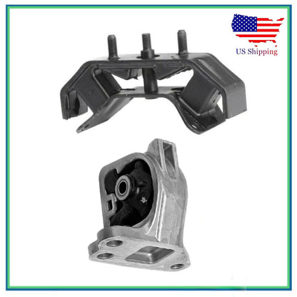 Set 2PCS Engine & Trans Mount For 2010-2016 Subaru Legacy Outback 2.5L 3.6L