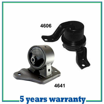 M868 Engine Motor & Trans Mount 2PCS For 02-07 Mitsubishi Lancer 2.0L Auto Trans