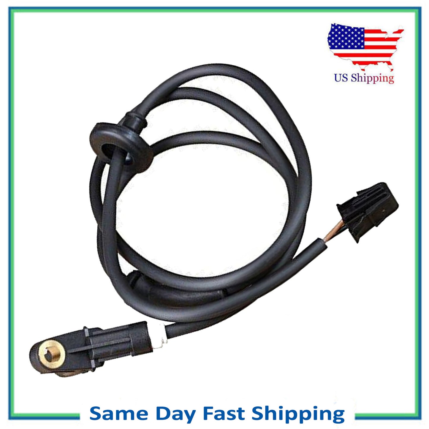 Rear ABS Wheel Speed Sensor New For VW Volkswagen Cabrio Golf Jetta 1H0927807D