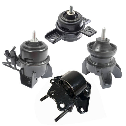 Set 4 pcs Engine Motor & Trans Mount For 2007-2009 Hyundai Santa Fe 3.3L-V6