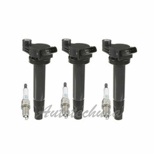 For Lexus Toyota Sienna Ignition coil B2893 3 + 3 Spark Plug IC104 UF430