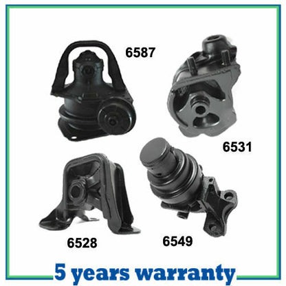 M078 Motor & Trans Montaje Para 94-97 Honda Accord 2.2L 4PCS Para Auto Trans