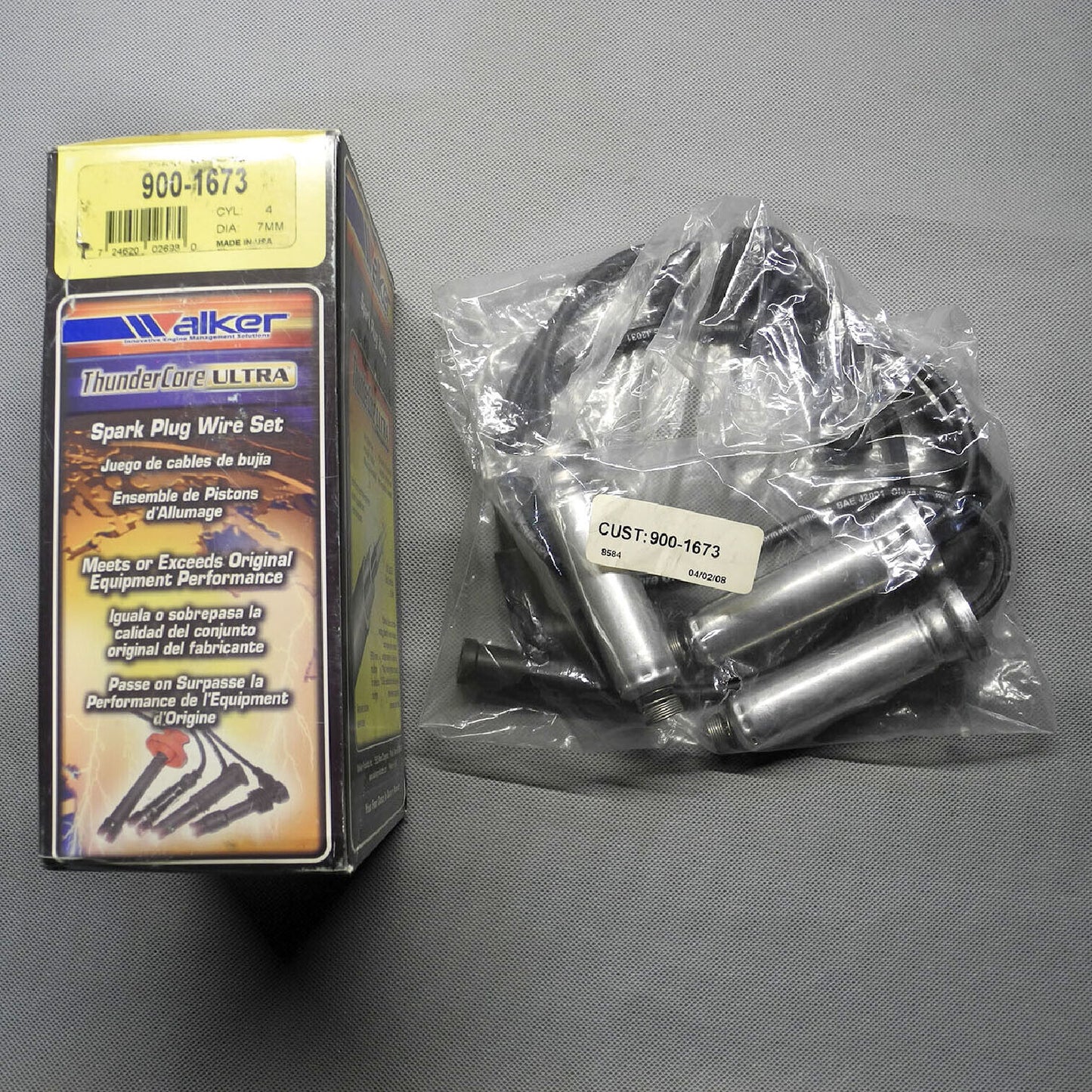 Nuovo Walker Candela Spina Filo 900-1673 Per 1999-2002 Daewoo Lanos 1.5L