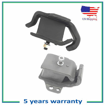 2PCS Moteur Montage Moteur 4WD Pour 1998-2004 Nissan Frontier 2.4L 6377 7318