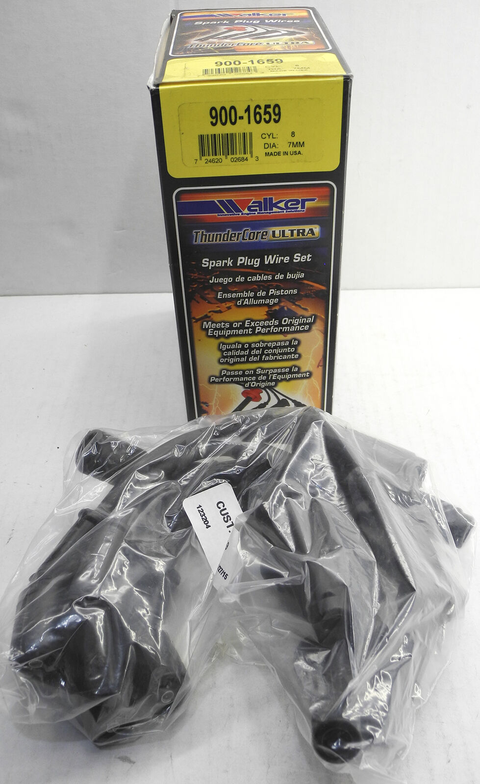 900-1659 Walker Spark Plug Wire Set For GMC Buick Isuzu Chevrolet Savana 1500