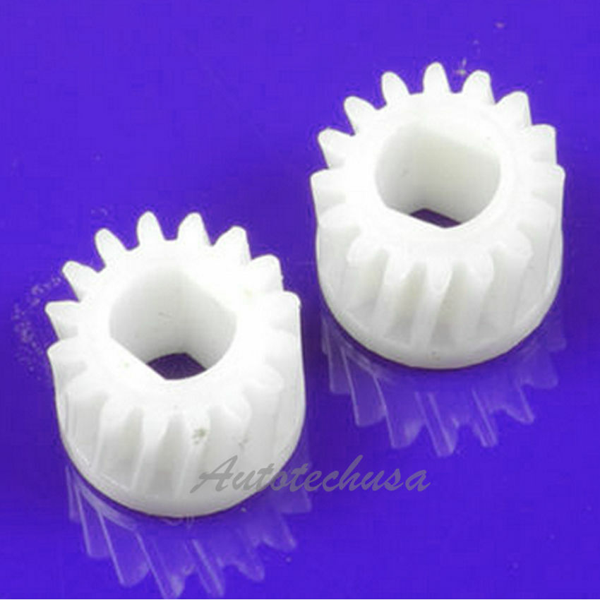CC03 Power Seat Track Rail Drive Gear Repair Kit Set 2PCS For 00 01 Infiniti I30