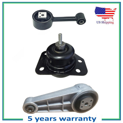 Moteur & Couple Amortisseur Montage 3PCS 04-10 Pour Chevy Optra Suzuki Forenza