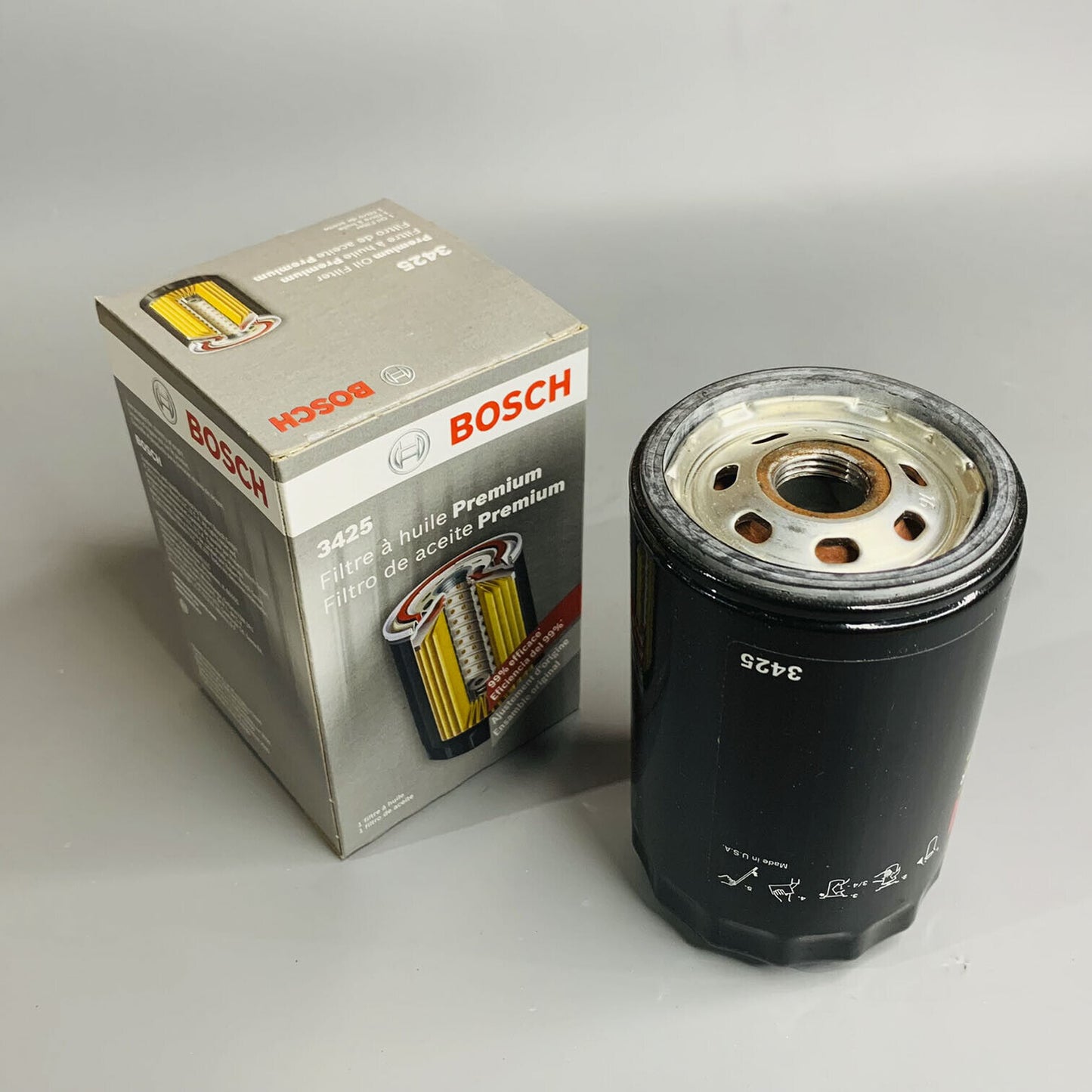 For 2005-2006 Jeep Liberty 2.8L 3425 GENUINE BOSCH OIL FILTER 6pcs set