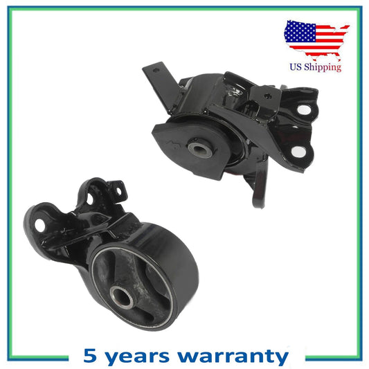 Set 2pcs Engine Motor & Auto Trans Mount For New Kia Spectra Spectra5 2.0L FWD