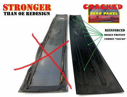 Neuf Amélioré Arrière Hatch Ascenceur Portail Panneau Moulage Pour 02-05 Ford
