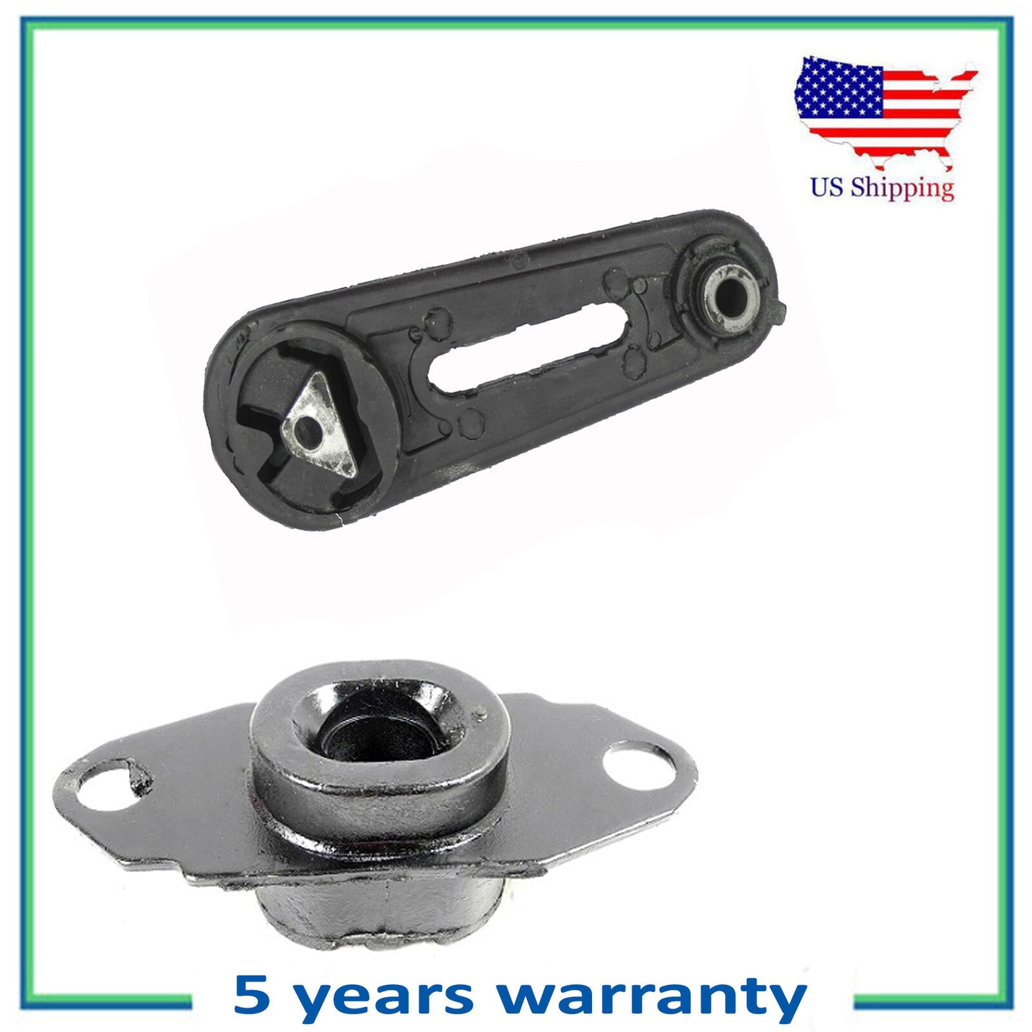 M397 Torque Puntal & Trans Montaje Juego 2PCS Para 07-12 Nissan Versa Cubo 1.6L