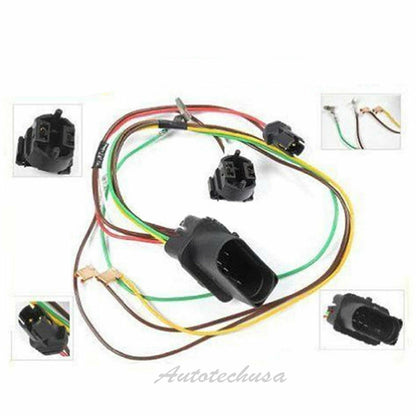 Right Headlight Head Lamp Wiring Harness Connector For Repair Kit VW Passat