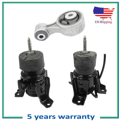Set 3 Moteur & Couple Amortisseur Montage Pour 2011 2014 Nissan Murano Fwd 2WD